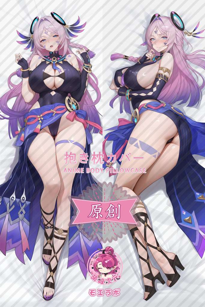 Genshin Impact 茜特菈莉 Anime Dakimakura Body Pillow Cover
