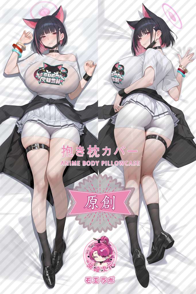 Blue Archive 杏山和纱 Anime Dakimakura Body Pillow Cover