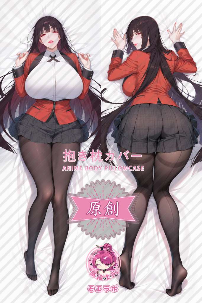 Kakegurui 蛇喰梦子 Anime Dakimakura Body Pillow Cover