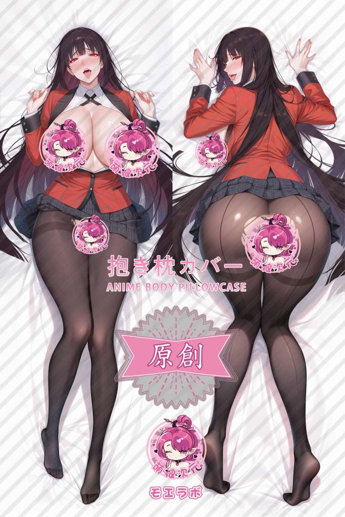 Kakegurui 蛇喰梦子 Anime Dakimakura Body Pillow Cover
