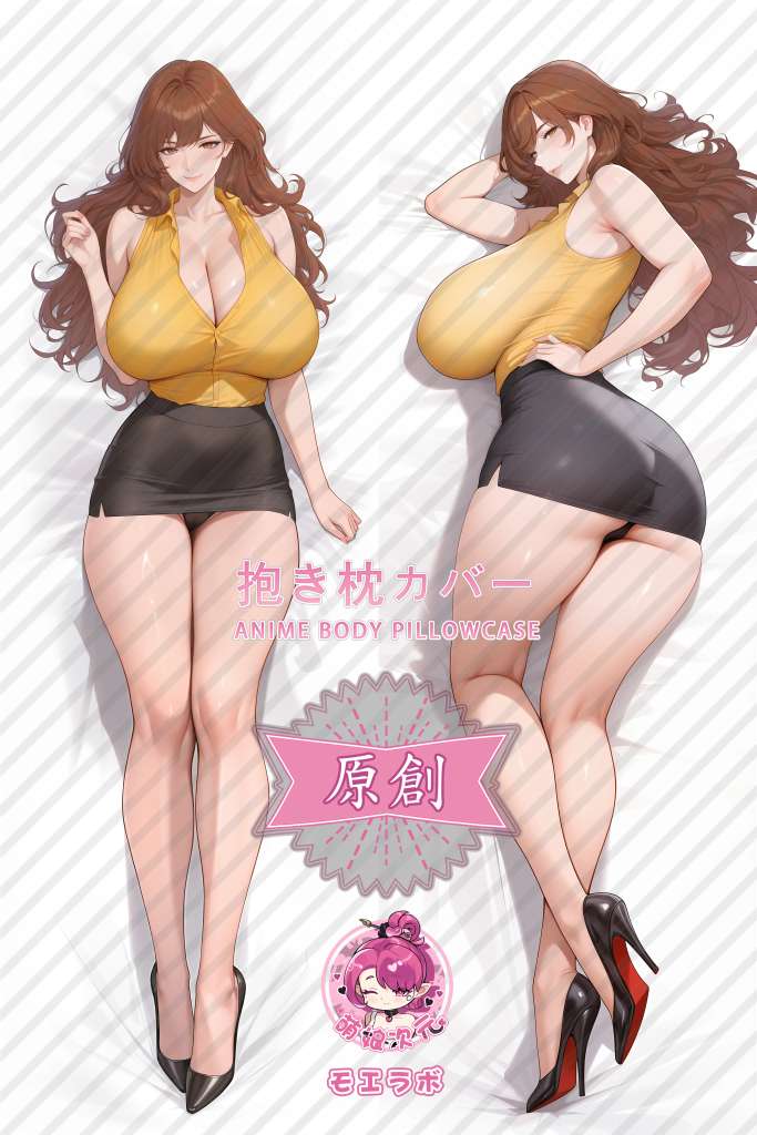 Lupin the Third 峰不二子 Anime Dakimakura Body Pillow Cover