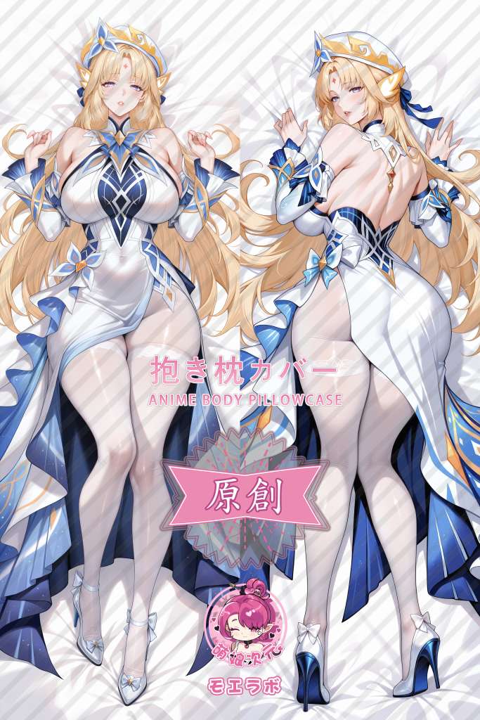 Genshin Impact 尼可·莱恩 Anime Dakimakura Body Pillow Cover