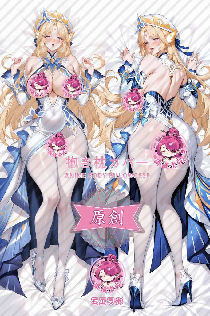 Genshin Impact 尼可·莱恩 Anime Dakimakura Body Pillow Cover