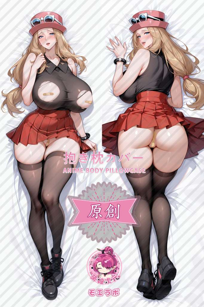 Pokemon 莎莉娜 Anime Dakimakura Body Pillow Cover