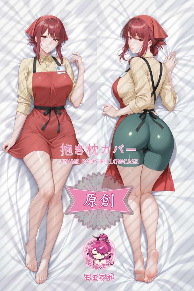Smoking Behind the Supermarket with You 山田 Anime Dakimakura Body Pillow Cover
