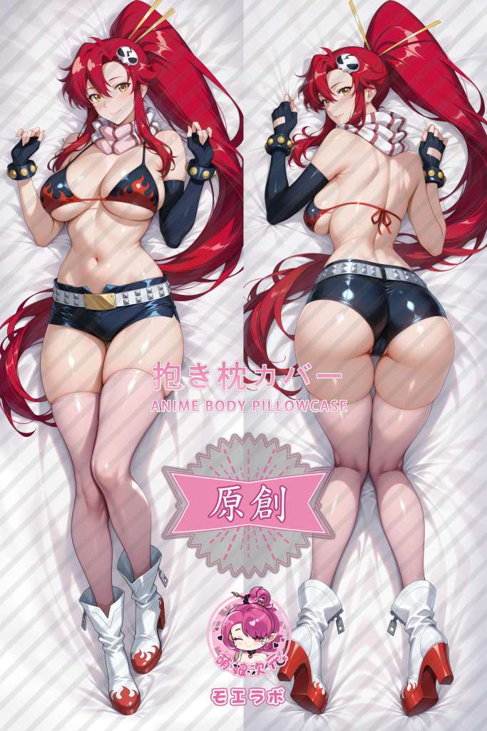 Gurren Lagann 优子 Anime Dakimakura Body Pillow Cover