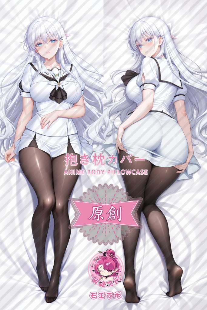 Summer Pockets 鸣濑白羽 Anime Dakimakura Body Pillow Cover