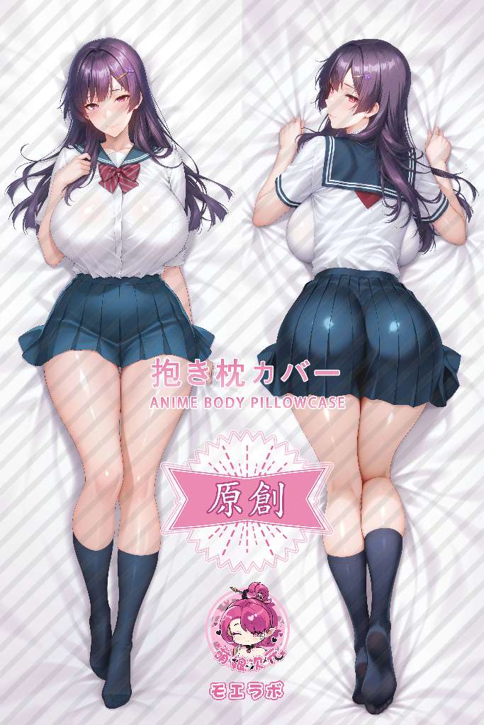 When the Hydrangeas Wither 紫之宫夏叶 Anime Dakimakura Body Pillow Cover