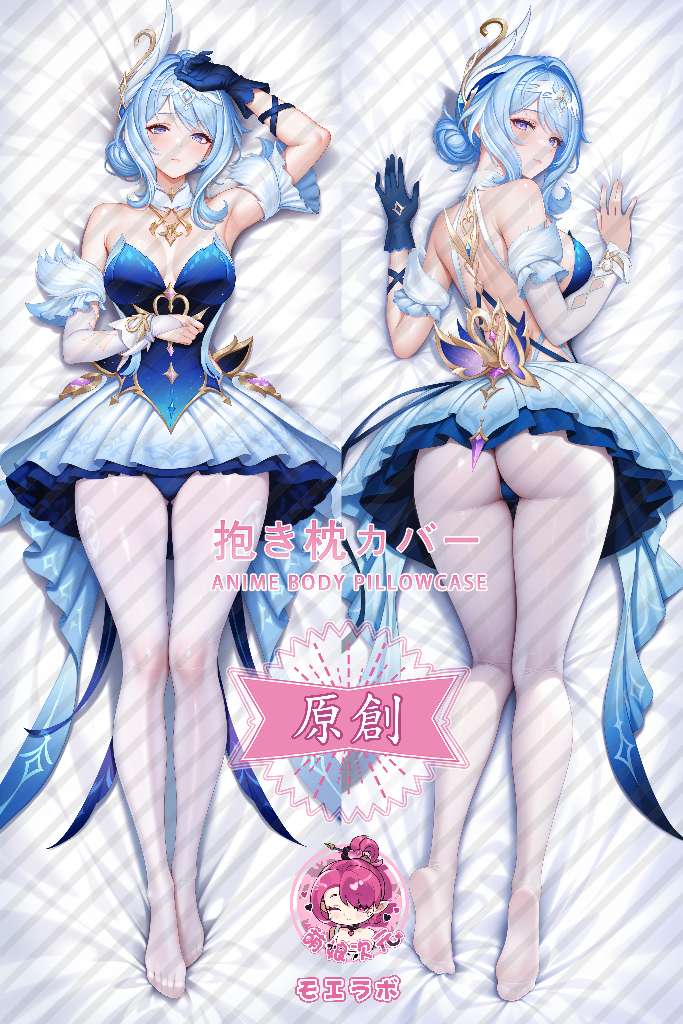Genshin Impact Odette Anime Dakimakura Body Pillow Cover