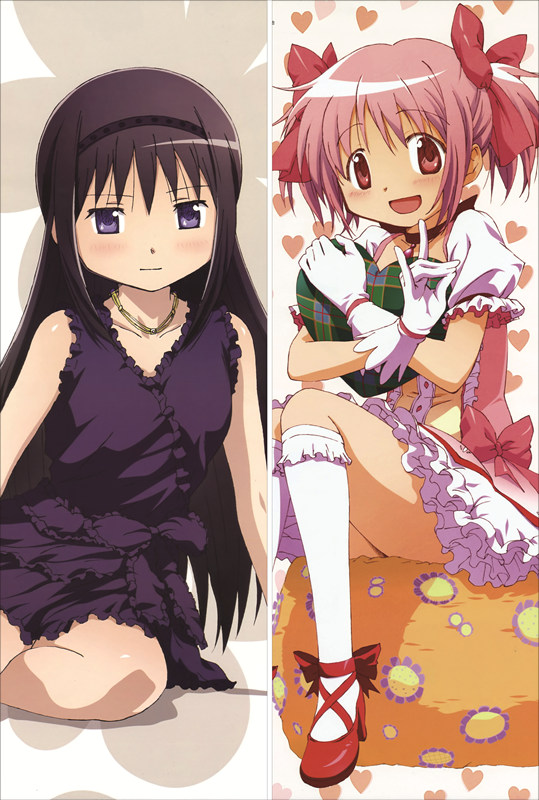 Puella Magi Madoka Magica Homura Akemi + Anime Dakimakura Body Pillow Cover