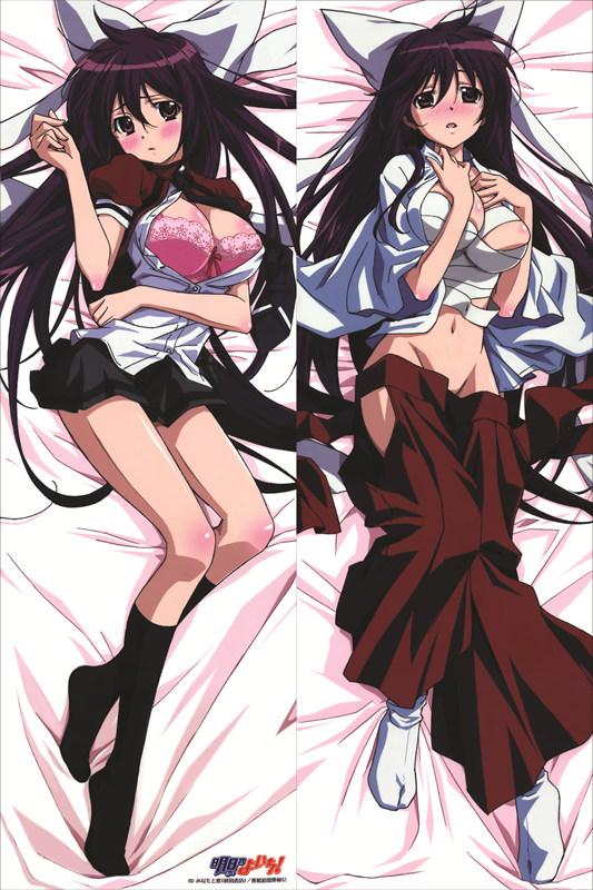 Samurai Harem: Asu no Yoichi Ibuki Ikaruga Anime Dakimakura Body Pillow Cover