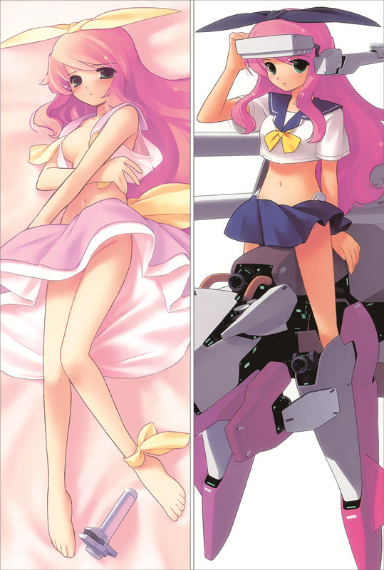 Mecha musume Anime Dakimakura Body Pillow Cover