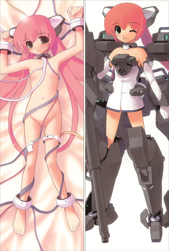 Mecha musume Anime Dakimakura Body Pillow Cover