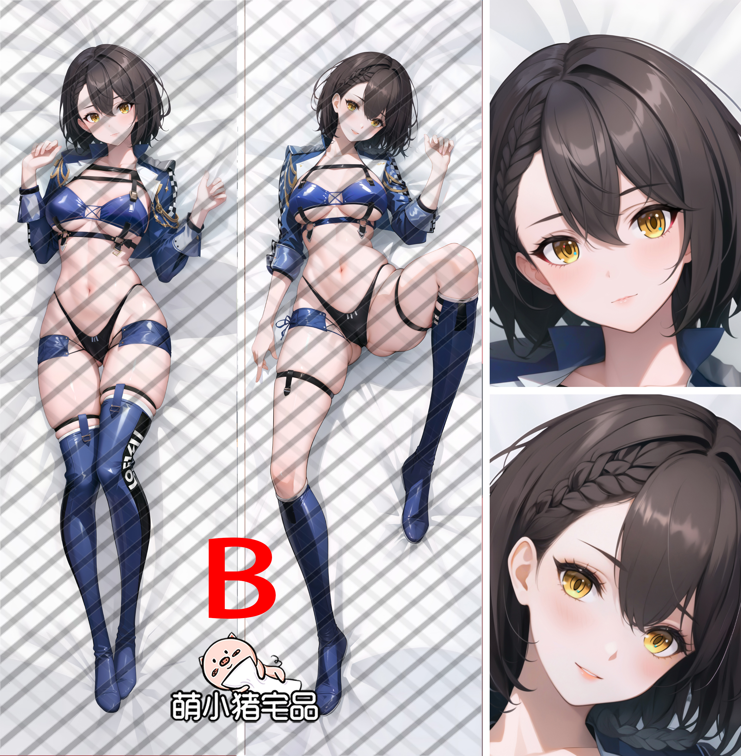 Azur Lane Baltimore Anime Dakimakura Pillow Cover