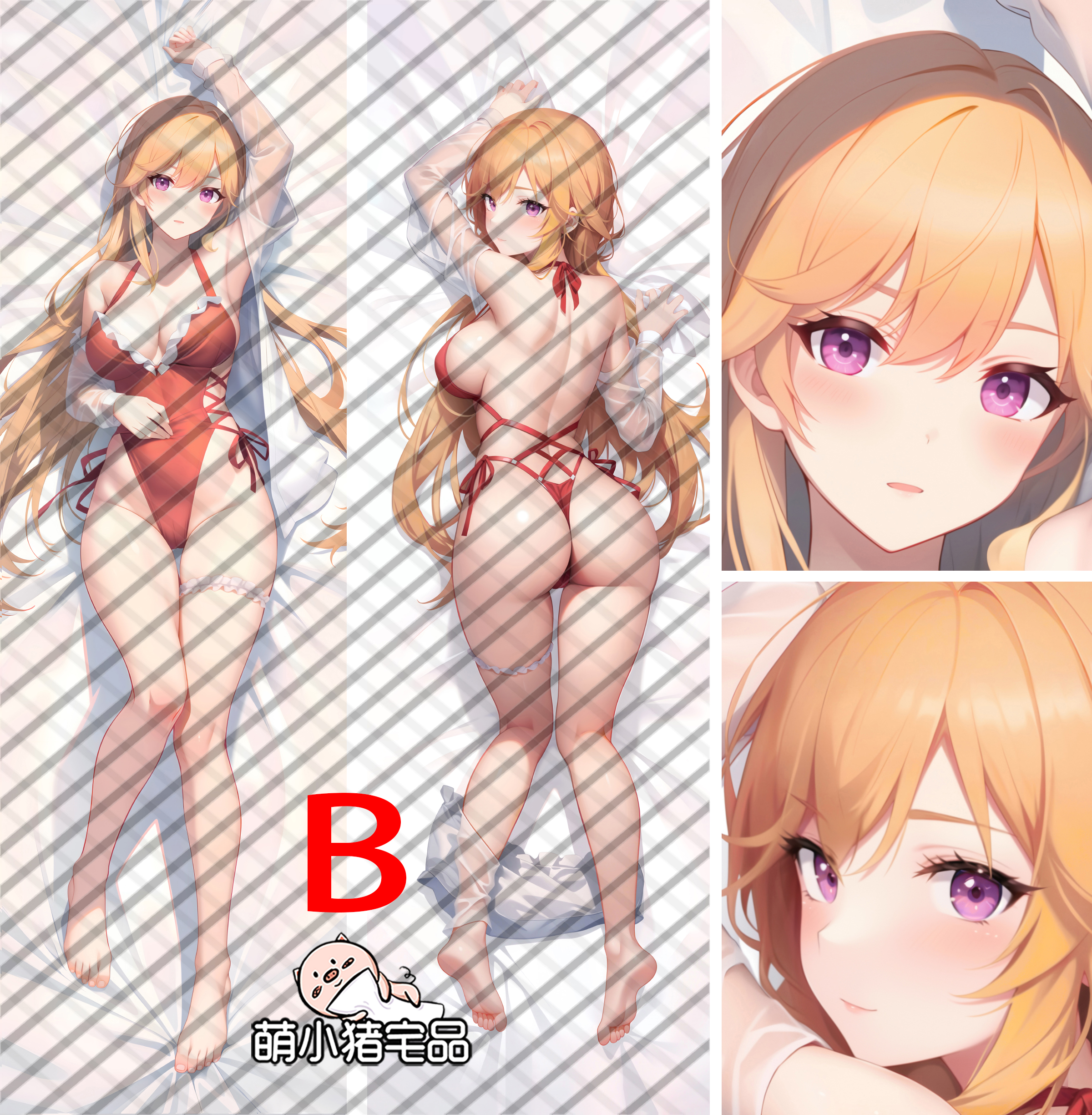 Azur Lane MNF Richelieu Anime Dakimakura Pillow Cover