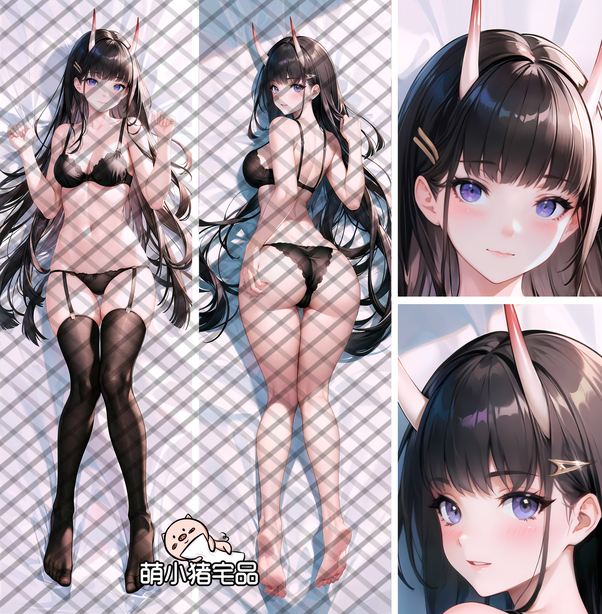 Azur Lane Noshiro Anime Dakimakura Pillow Cover