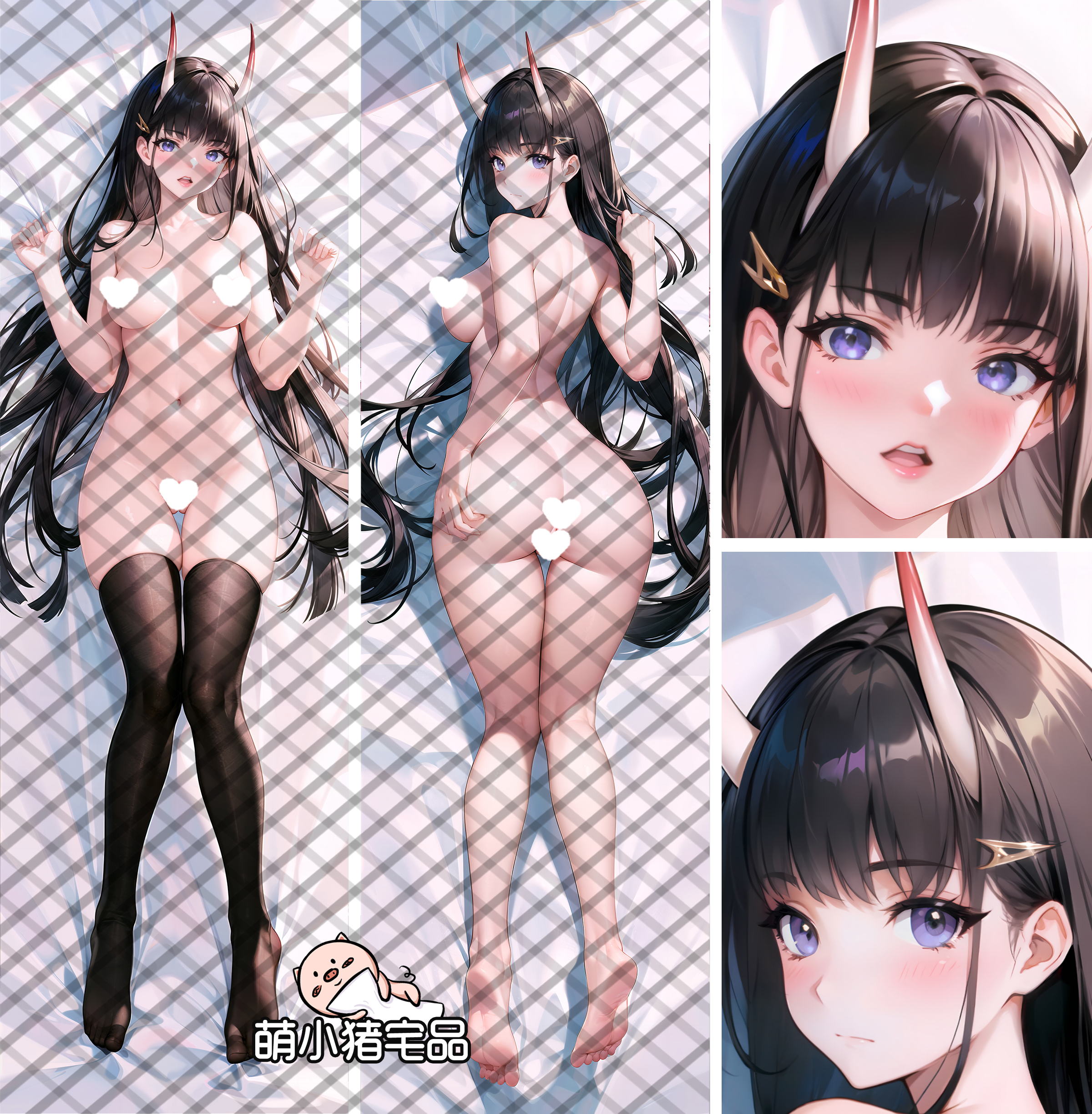 Azur Lane Noshiro Anime Dakimakura Pillow Cover