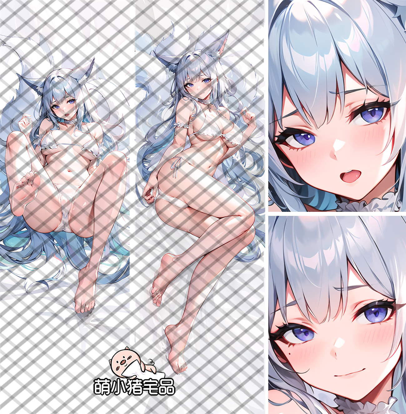 Azur Lane IJN Shinano Anime Dakimakura Pillow Cover