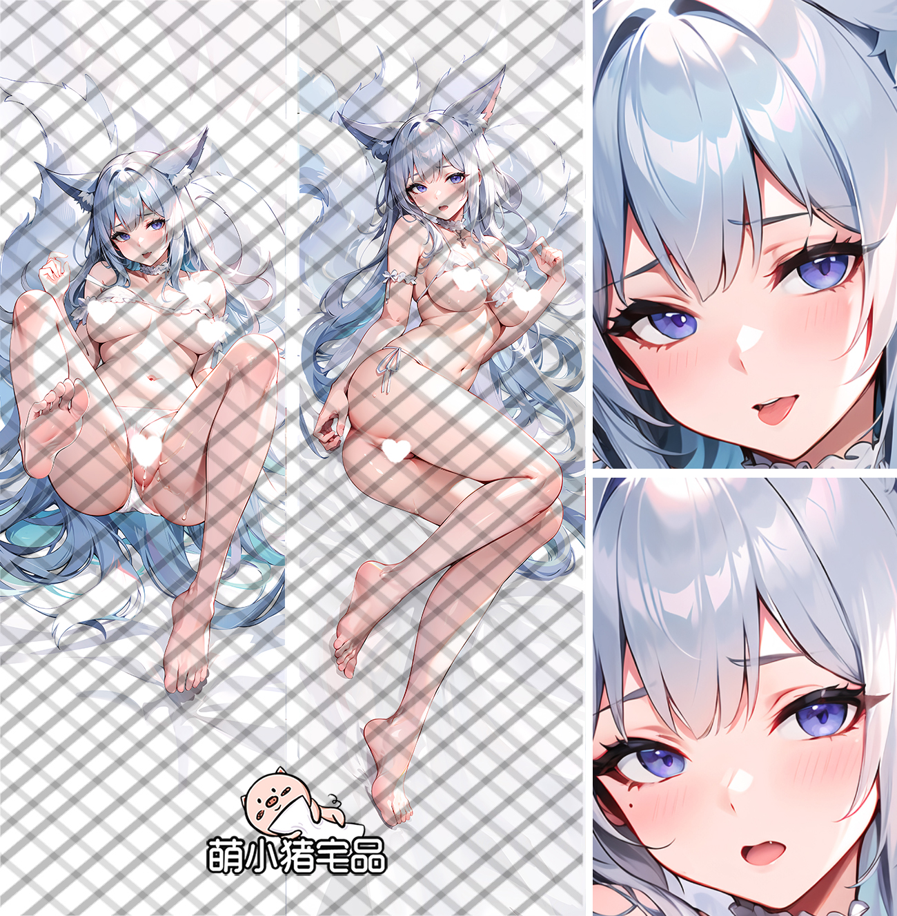 Azur Lane IJN Shinano Anime Dakimakura Pillow Cover