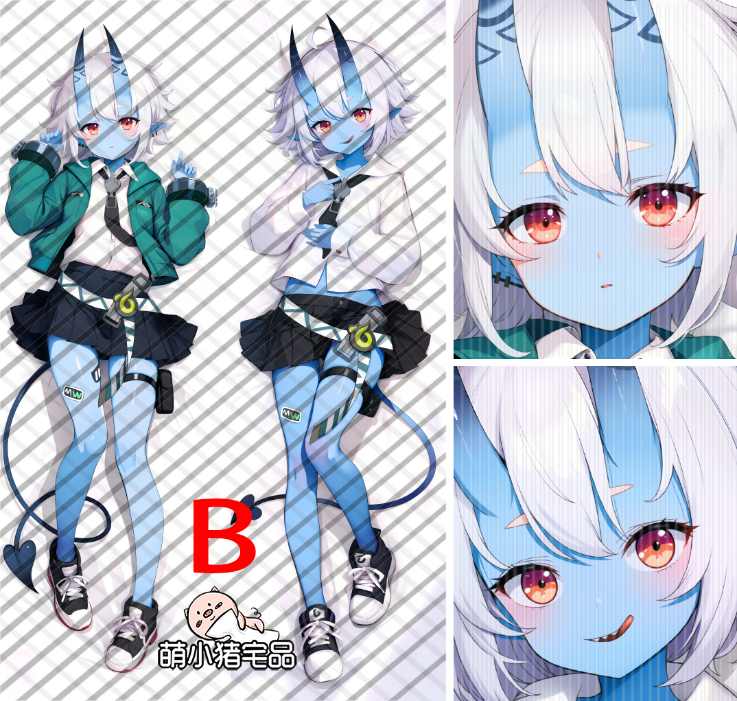 Zenless Zone Zero Soukaku Anime Dakimakura Pillow Cover