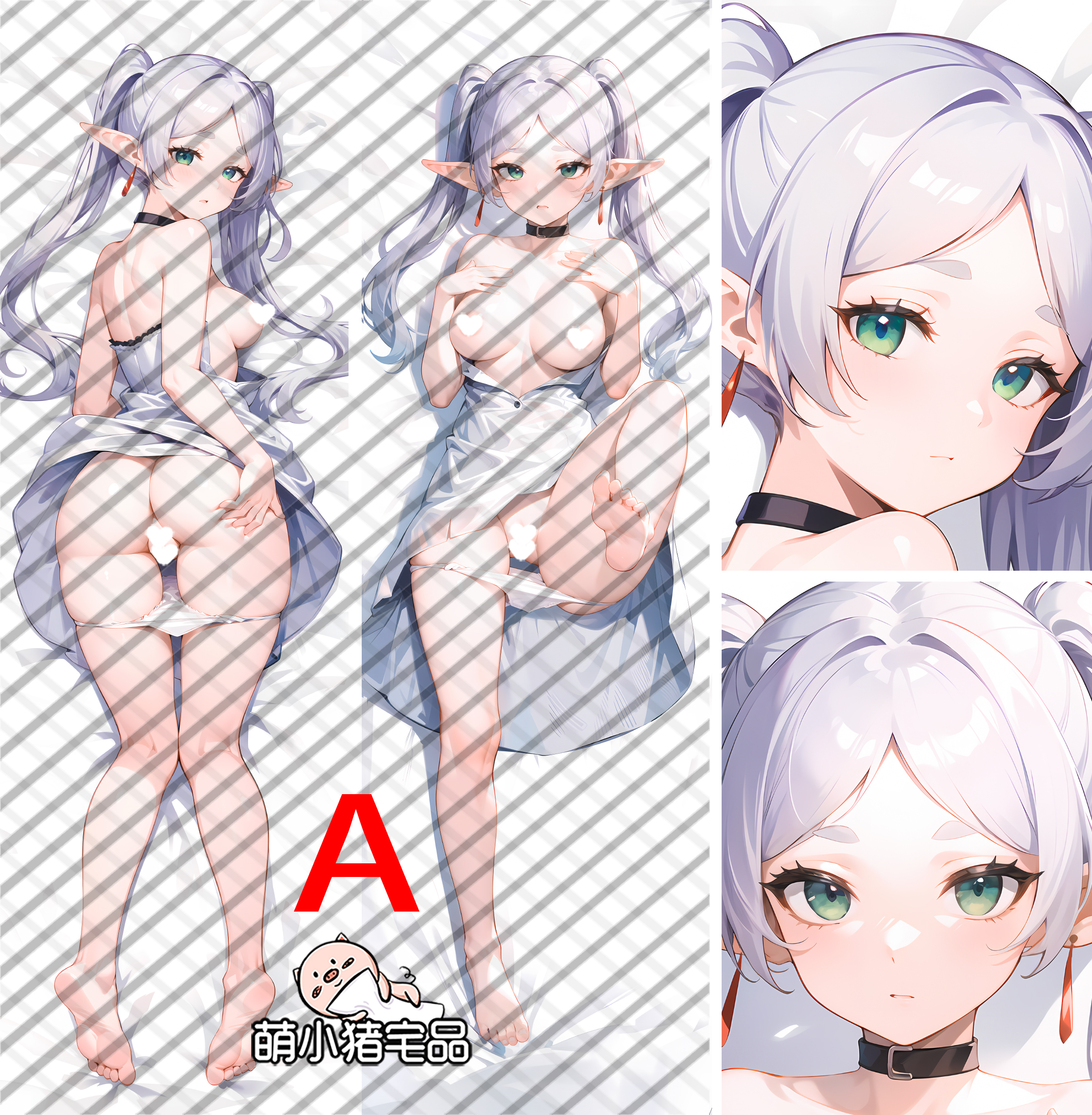 Frieren: Beyond Journey's End Frieren Anime Dakimakura Pillow Cover