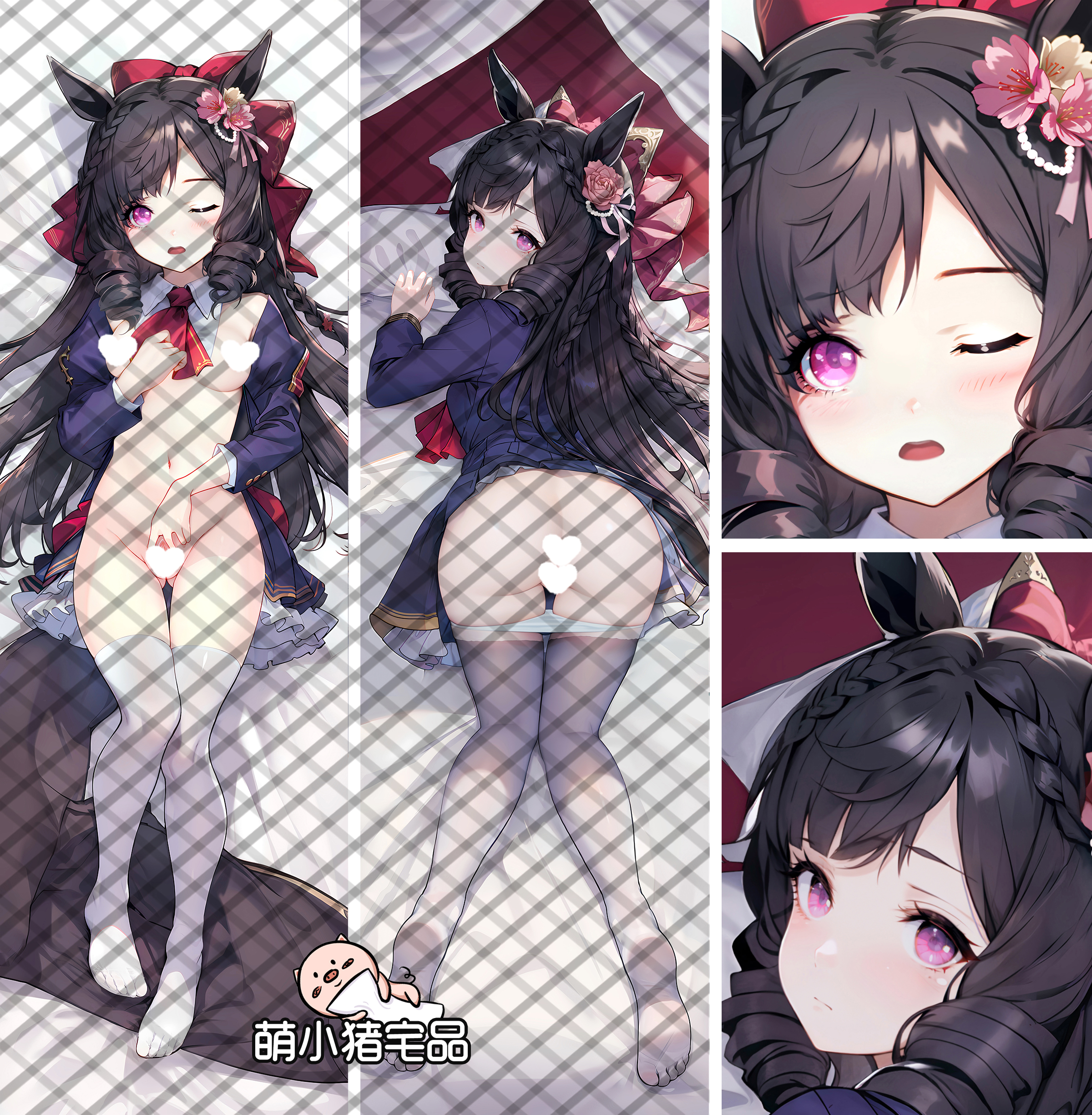 Uma Musume: Pretty Derby Daiichi Ruby Anime Dakimakura Pillow Cover