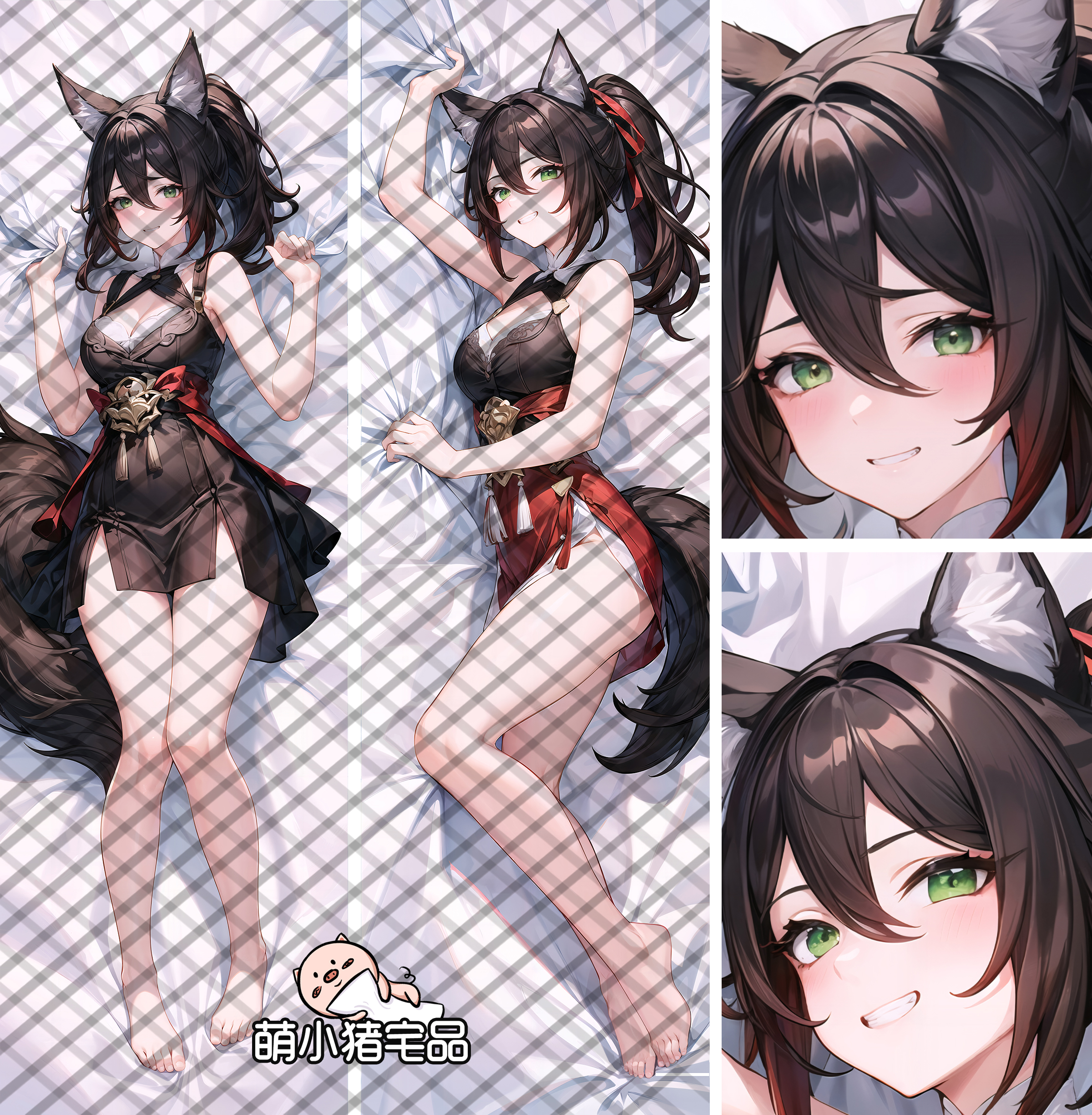 Honkai: Star Rail Tingyun Anime Dakimakura Pillow Cover