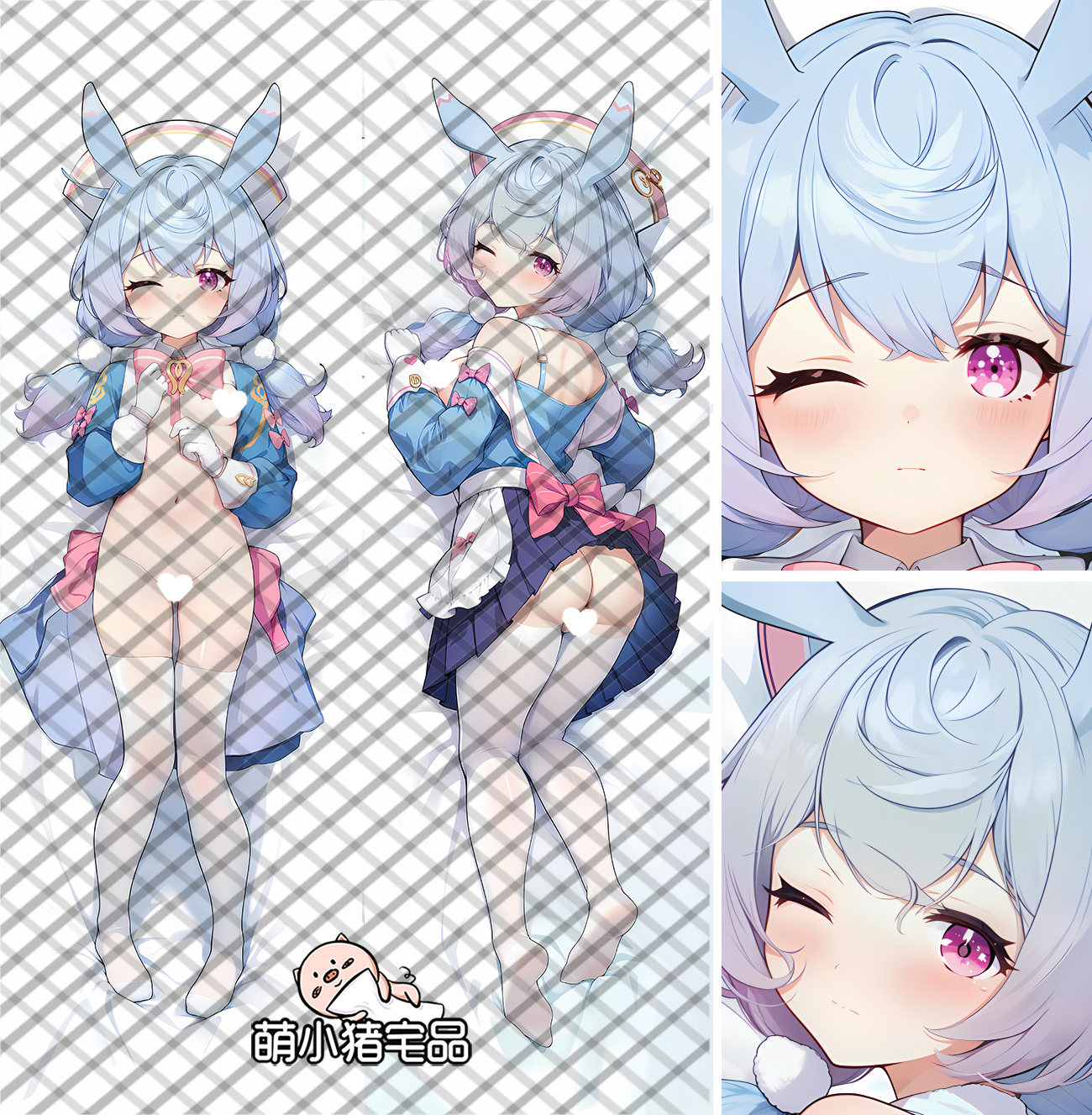 Genshin Impact Sigewinne Anime Dakimakura Pillow Cover