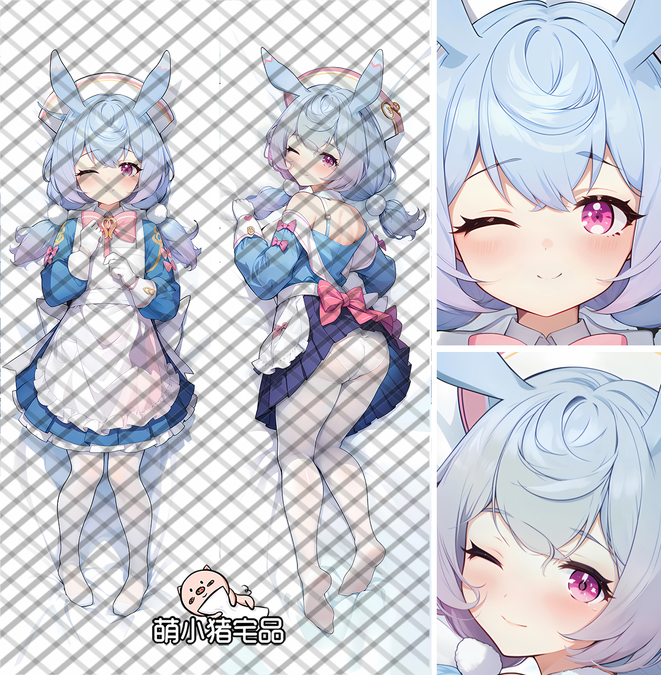 Genshin Impact Sigewinne Anime Dakimakura Pillow Cover