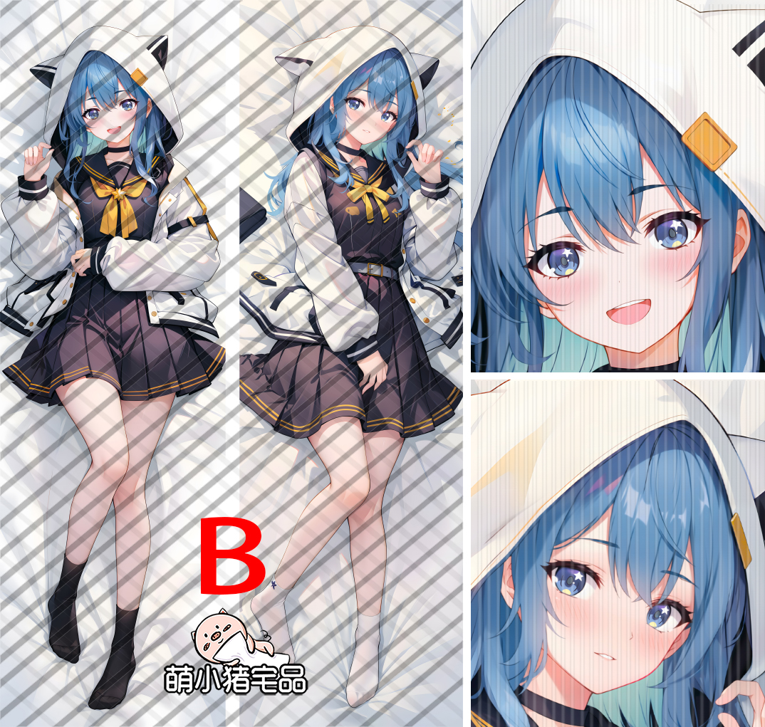 Virtual Youtuber Hosimati Suisei Anime Dakimakura Pillow Cover