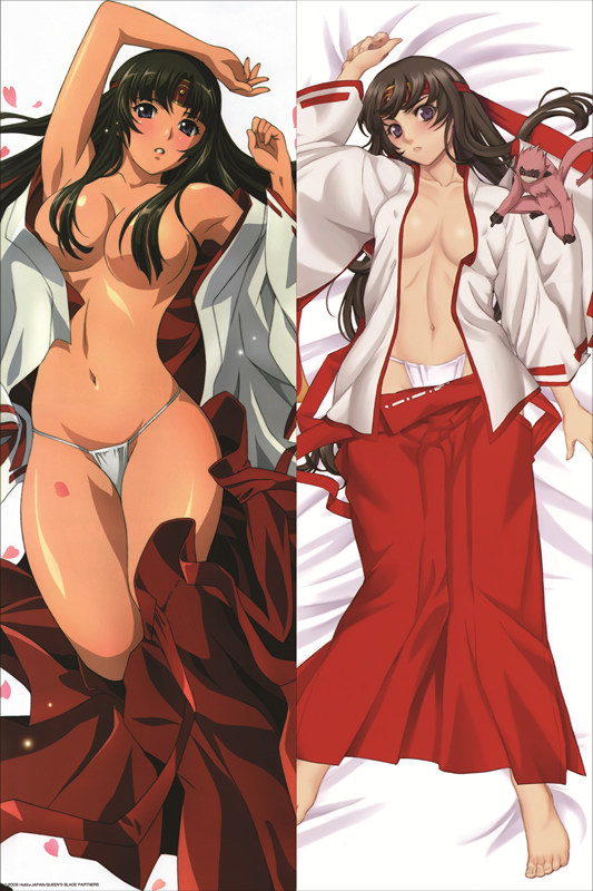 Queen's Blade Tomoe Anime Dakimakura Body Pillow Cover
