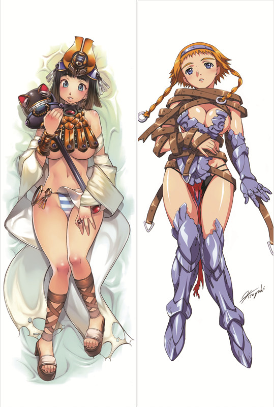 Queen's Blade Anime Dakimakura Body Pillow Cover