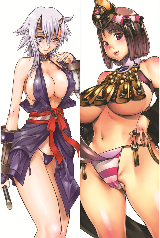 Queen's Blade Shizuka Anime Dakimakura Body Pillow Cover