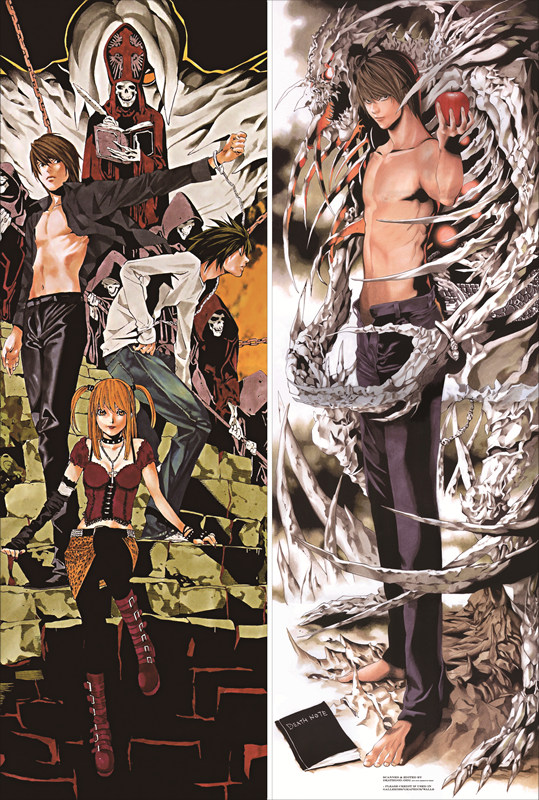 Death Note Anime Dakimakura Anime Dakimakura Body Pillow Case