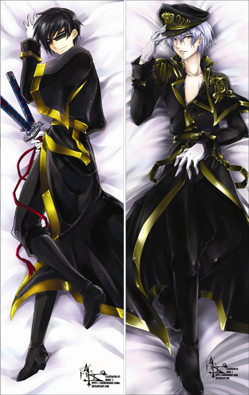07-GHOST Ayanami Anime Dakimakura Anime Dakimakura Body Pillow Case