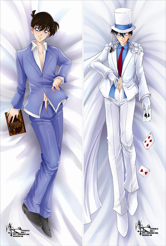 Detective Conan Phantom Thief Kid Anime Dakimakura Anime Dakimakura Body Pillow Case