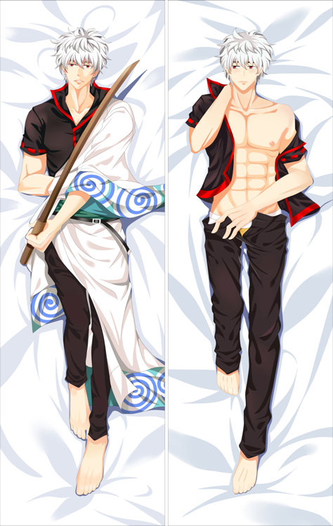Gin Tama Gintoki Sakata Anime Dakimakura Anime Dakimakura Body Pillow Case