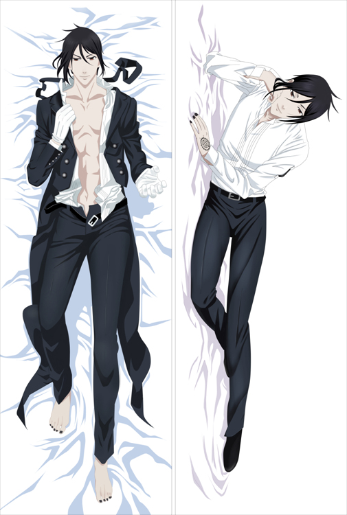 Black Butler Sebastian Michaelis Anime Dakimakura Anime Dakimakura Body Pillow Case