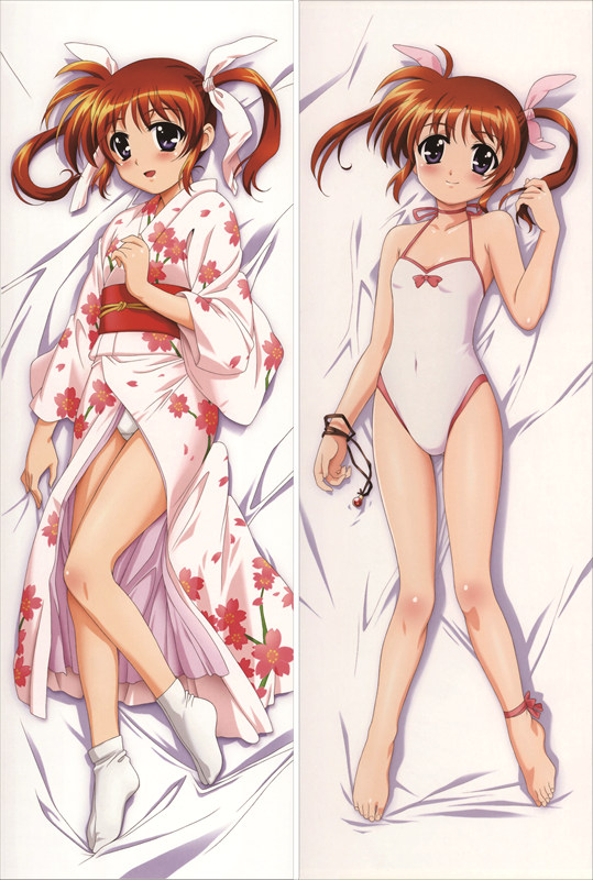 Magical Girl Lyrical Nanoha Nanoha Takamachi Anime Dakimakura Body Pillow Cover