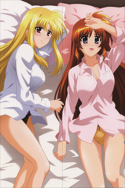 Magical Girl Lyrical Nanoha Fate Testarossa Anime Dakimakura Body Pillow Cover