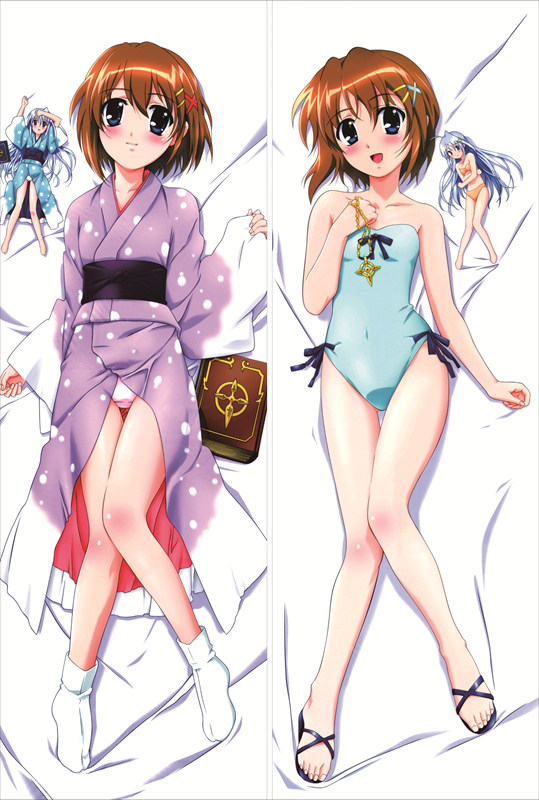 Magical Girl Lyrical Nanoha Fate Testarossa Anime Dakimakura Body Pillow Cover
