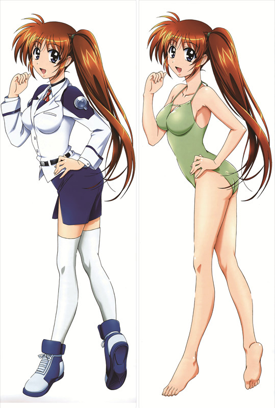 Magical Girl Lyrical Nanoha Nanoha Takamachi Anime Dakimakura Body Pillow Cover