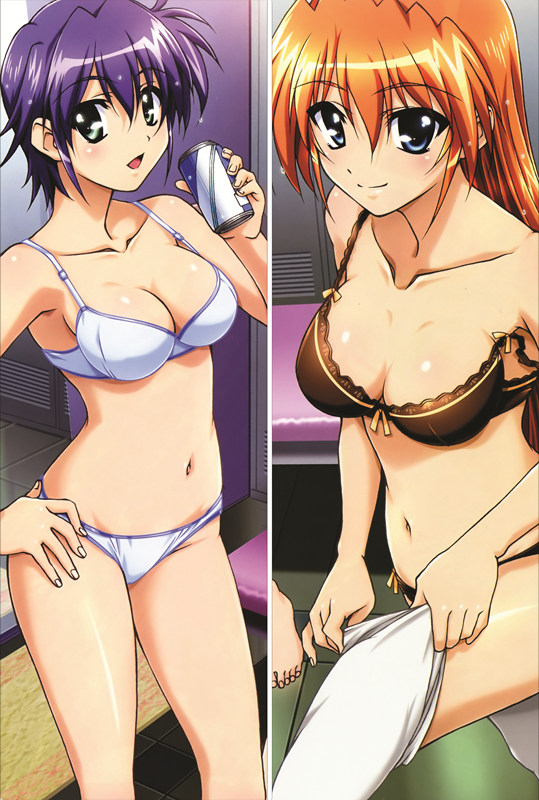 Magical Girl Lyrical Nanoha Fate Testarossa Anime Dakimakura Pillow Cover