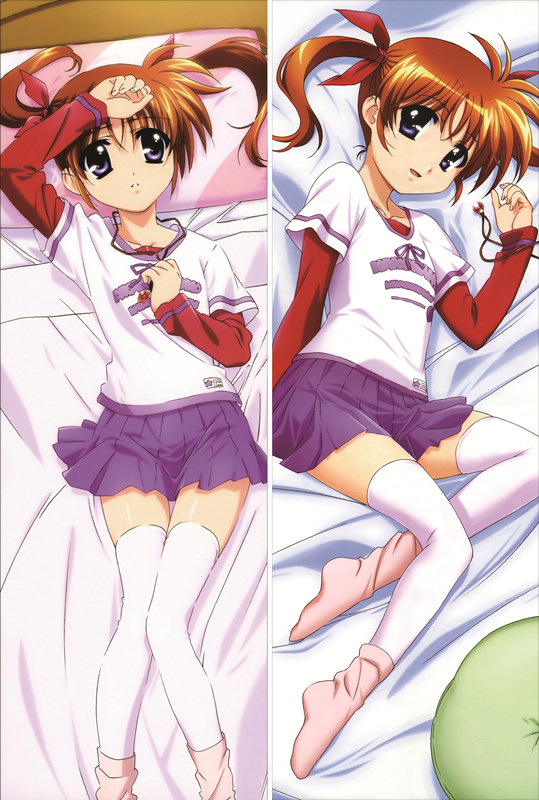 Magical Girl Lyrical Nanoha Nanoha Takamachi Anime Dakimakura Pillow Cover