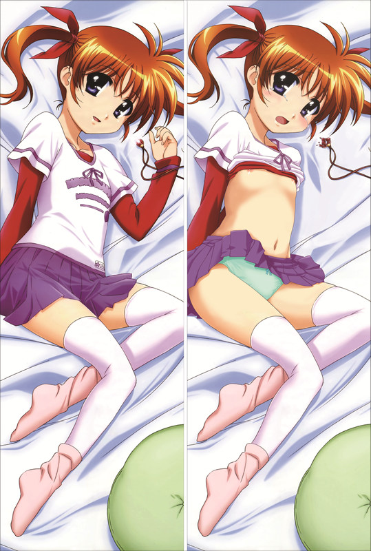 Magical Girl Lyrical Nanoha Nanoha Takamachi Anime Dakimakura Pillow Cover