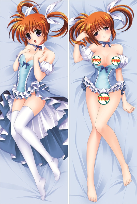 Magical Girl Lyrical Nanoha Nanoha Takamachi Anime Dakimakura Pillow Cover