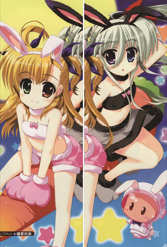 Magical Girl Lyrical Nanoha Fate Testarossa Anime Dakimakura Pillow Cover