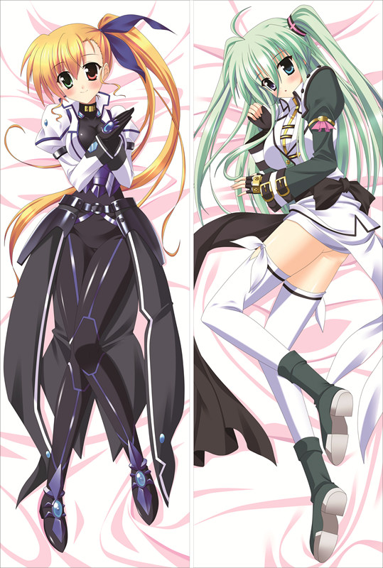 Magical Girl Lyrical Nanoha Fate Testarossa Anime Dakimakura Pillow Cover