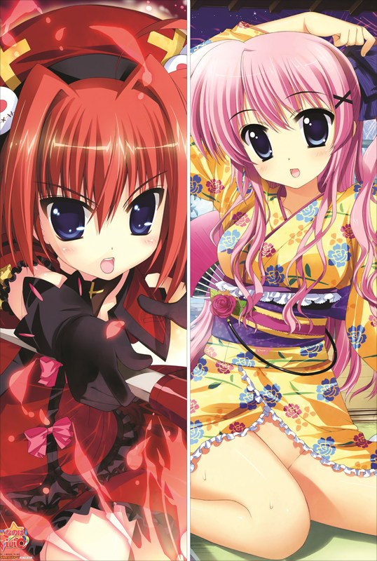 Magical Girl Lyrical Nanoha Anime Dakimakura Pillow Cover