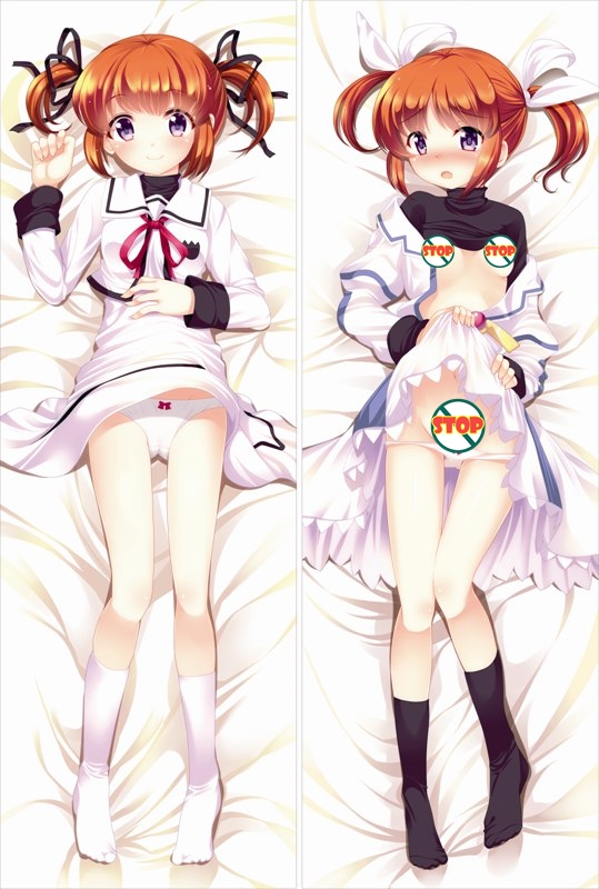 Magical Girl Lyrical Nanoha Nanoha Takamachi Anime Dakimakura Pillow Cover